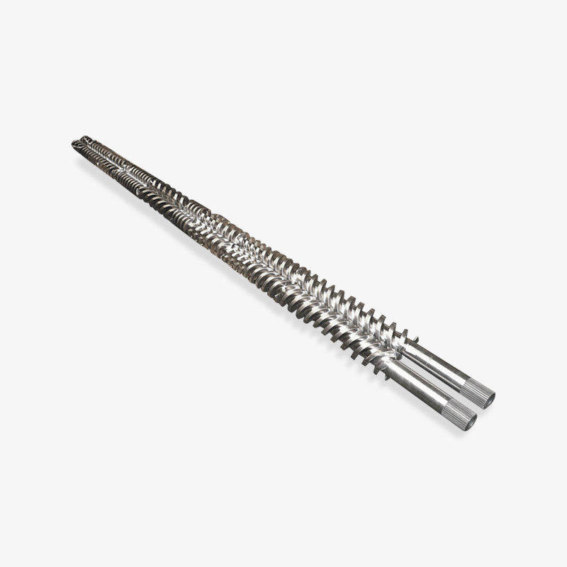 Flat twin screw